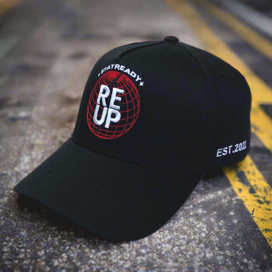 Reup Snapback Cap (Black)